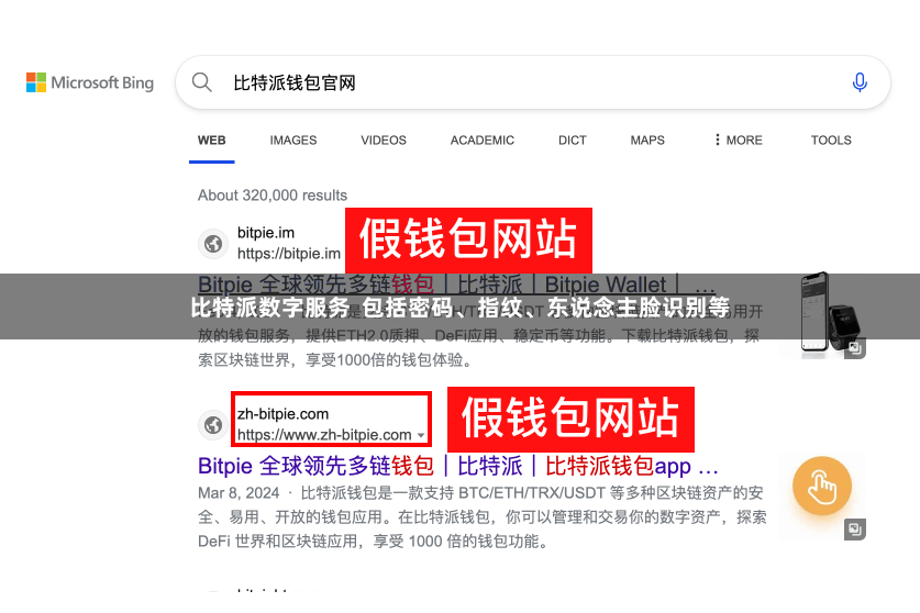 比特派数字服务  包括密码、指纹、东说念主脸识别等