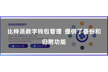 比特派数字钱包管理  提供了备份和归附功能